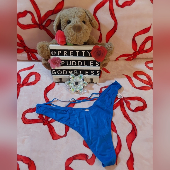 π XXL VS Very Sexy Strappy Back High-Leg Thong Panty π - Picture 4 of 13